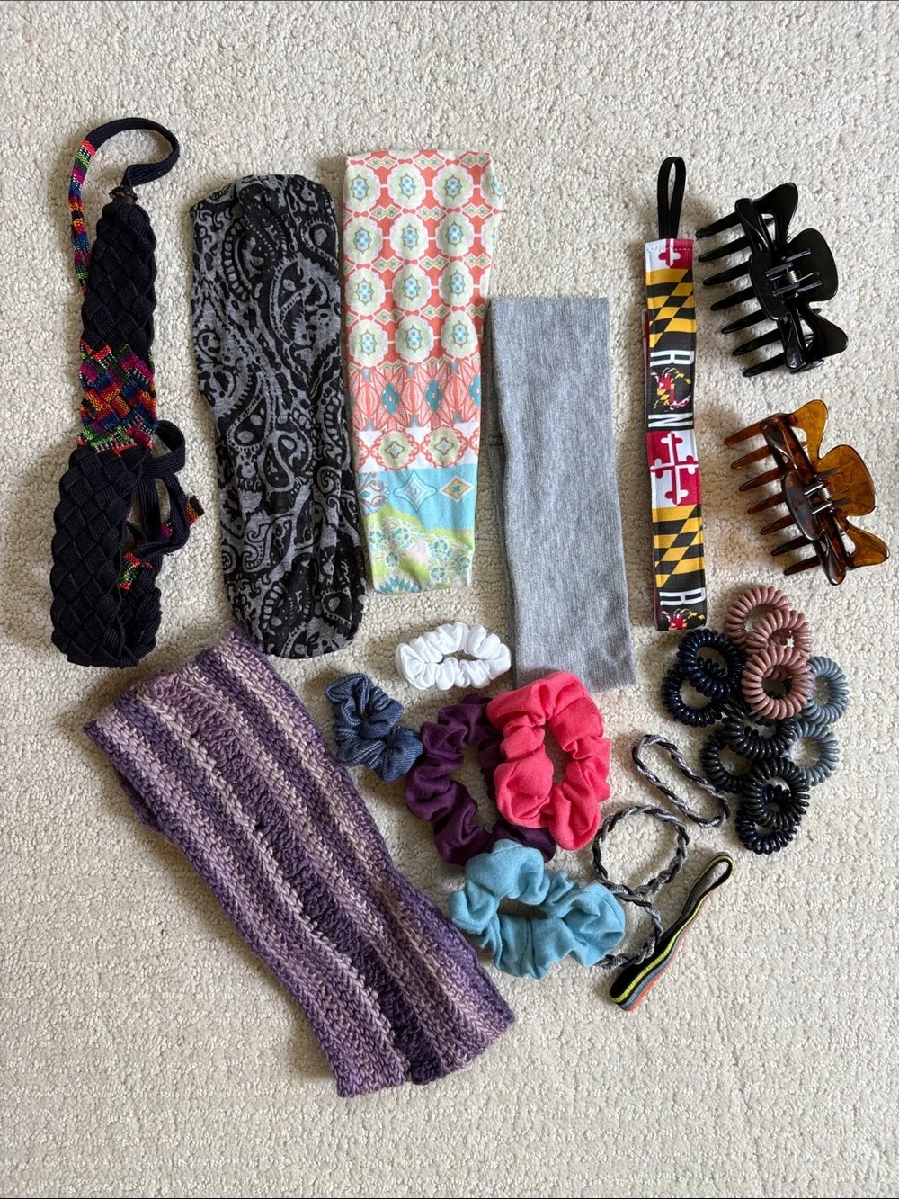 Hair Accessory Bundle with Mixed Colors